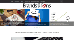 Desktop Screenshot of brandswithfansblog.fandommarketing.com